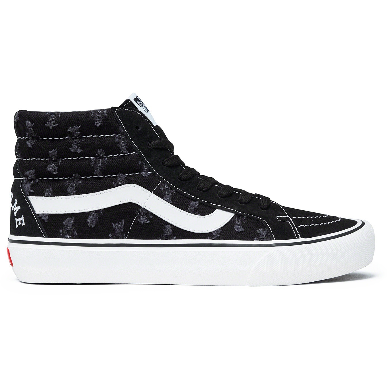 Supreme®/Vans® Hole Punch Denim Sk8-Hi Pro view 2
